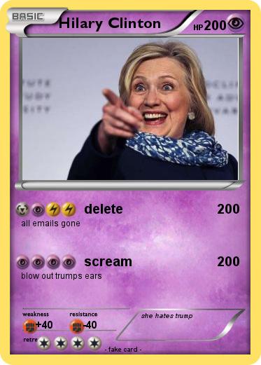 Pokemon Hilary Clinton
