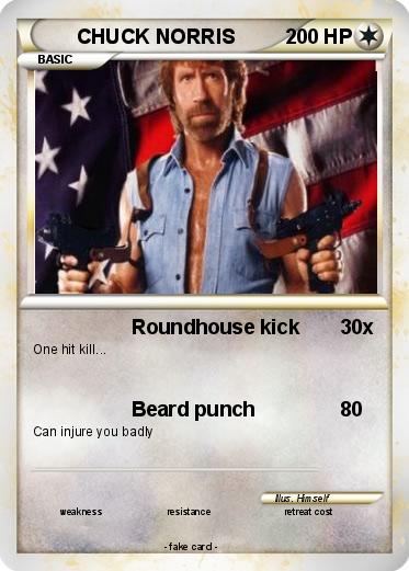Pokemon CHUCK NORRIS