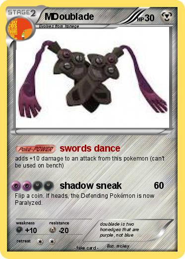 Pokemon MDoublade