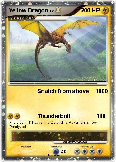 Pokemon Yellow Dragon