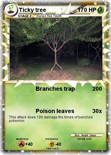 Pokemon Ticky tree
