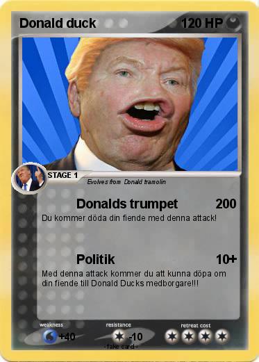 Pokemon Donald duck