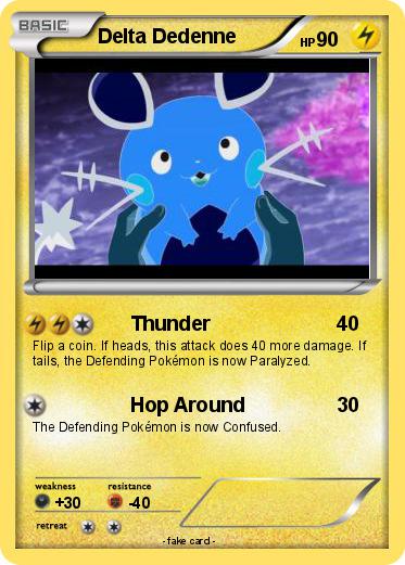 Pokemon Delta Dedenne