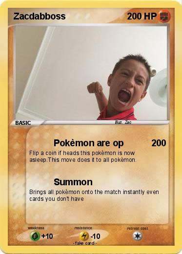 Pokemon Zacdabboss