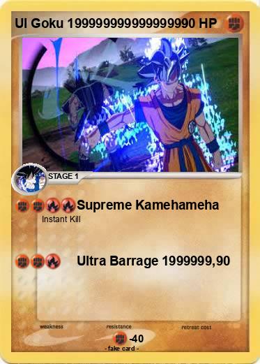 Pokemon UI Goku 19999999999999999