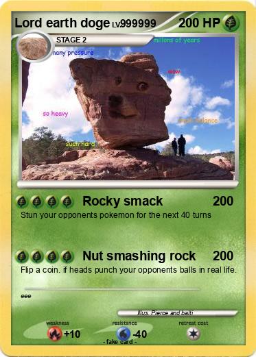 Pokemon Lord earth doge