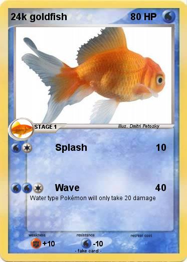 Pokemon 24k goldfish