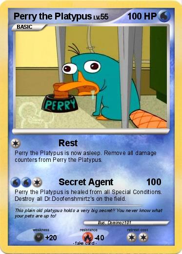 Pokemon Perry the Platypus