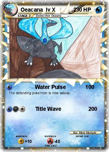 Pokemon Oeacana  lv X            2