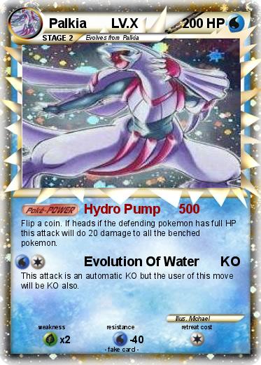 Pokemon Palkia       LV.X