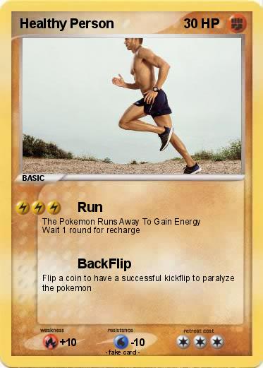 Pokemon Healthy Person