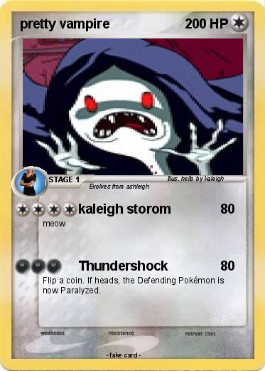Pokemon pretty vampire