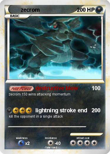 Pokemon zecrom