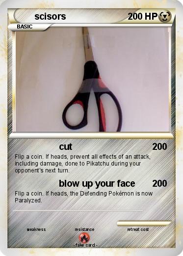 Pokemon scisors