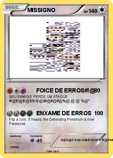Pokemon MISSIGNO