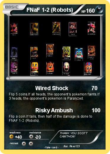 Pokemon FNaF 1-2 (Robots)