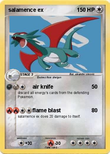Pokemon salamence ex