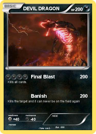 Pokemon DEVIL DRAGON