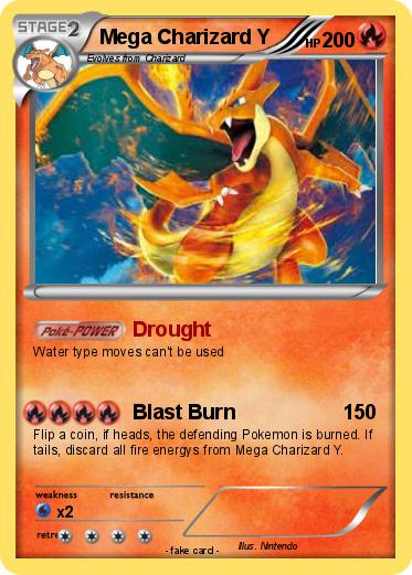 Pokemon Mega Charizard Y