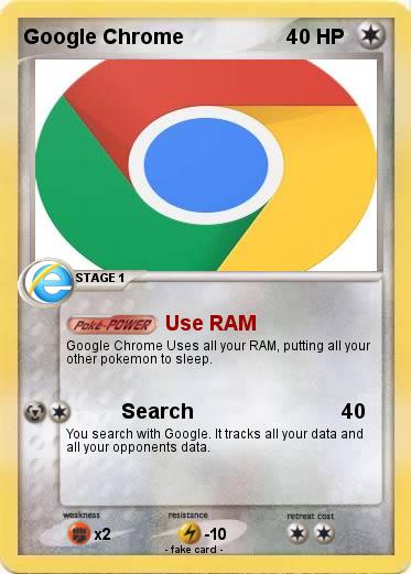 Pokemon Google Chrome