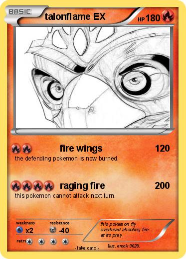 Pokemon talonflame EX