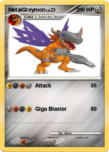 Pokemon MetalGreymon