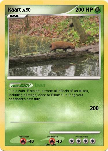 Pokemon kaart