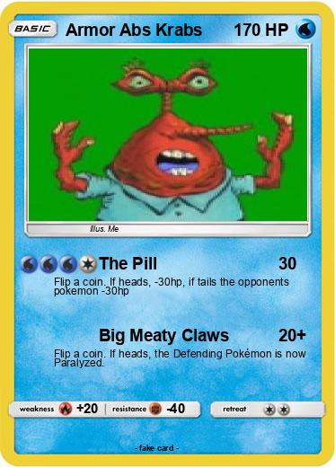 Pokemon Armor Abs Krabs