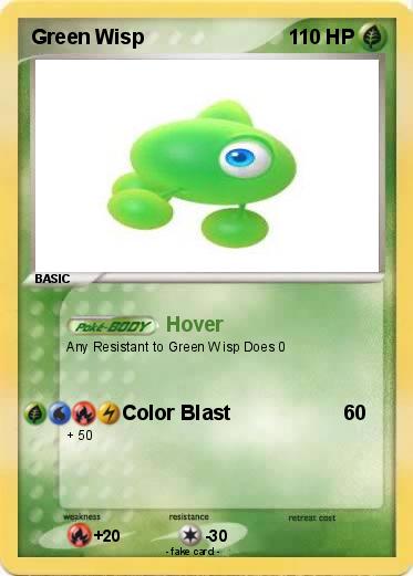 Pokemon Green Wisp