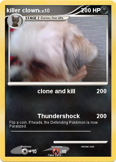Pokemon killer clown