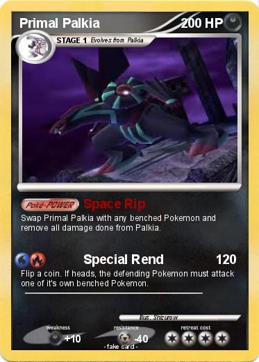 Pokemon Primal Palkia