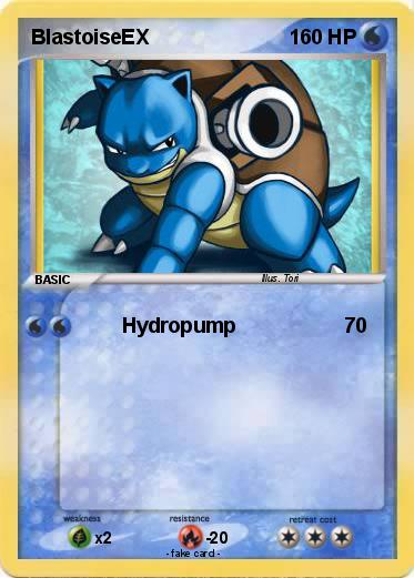 Pokemon BlastoiseEX