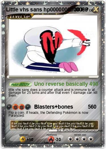 Pokemon Little vhs sans hp0000000000000