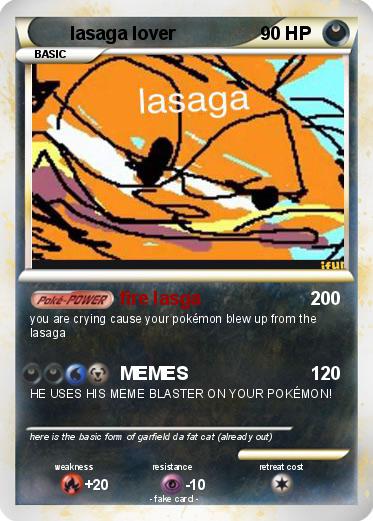 Pokemon lasaga lover