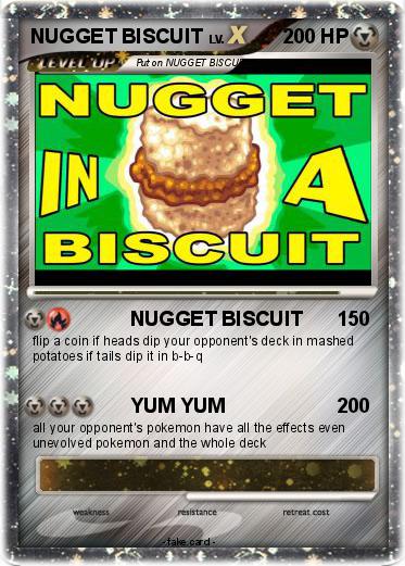 Pokemon NUGGET BISCUIT