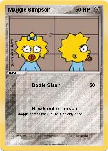 Pokemon Maggie Simpson