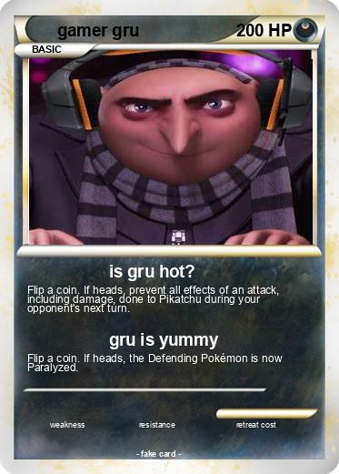 Pokemon gamer gru