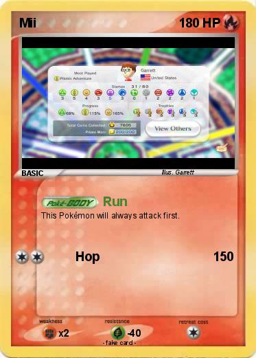 Pokemon Mii