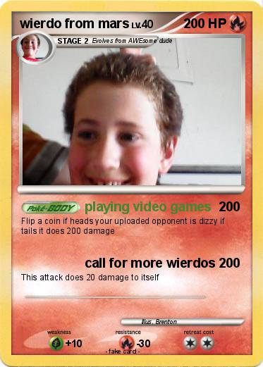 Pokemon wierdo from mars