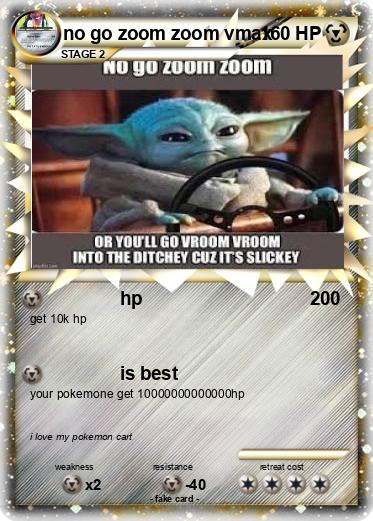 Pokemon no go zoom zoom vmax