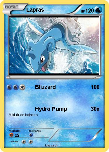 Pokemon Lapras