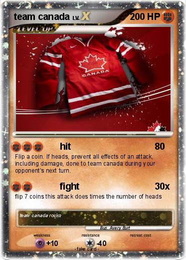 Pokemon team canada