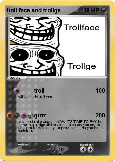 Pokemon troll face and trollge