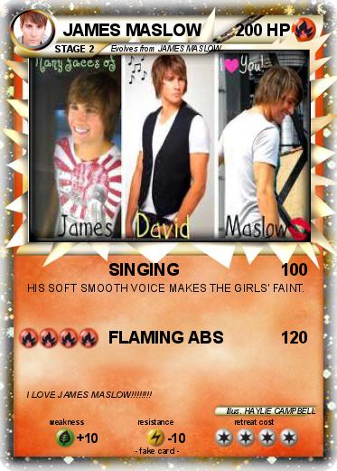 Pokemon JAMES MASLOW