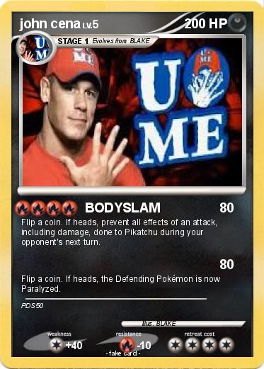 Pokemon john cena