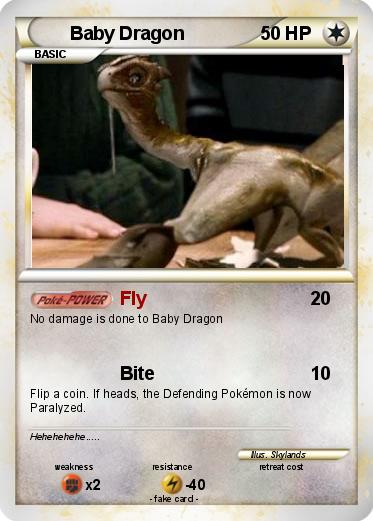 Pokemon Baby Dragon