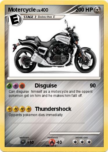 Pokemon Motercycle