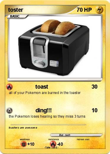 Pokemon toster