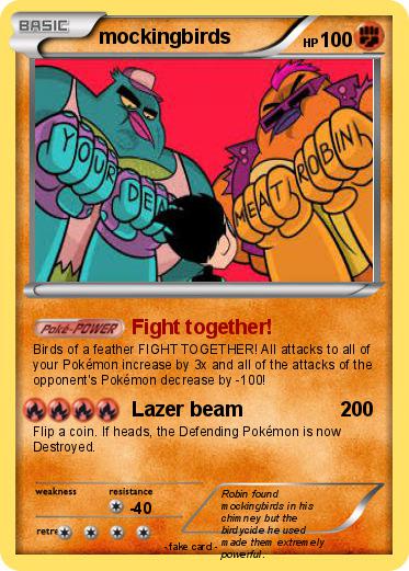 Pokemon mockingbirds