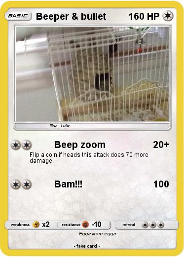 Pokemon Beeper & bullet